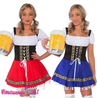 ladies beer maid oktoberfest costume gretchen german fancy dress heidi wench plus size costume s 6xl