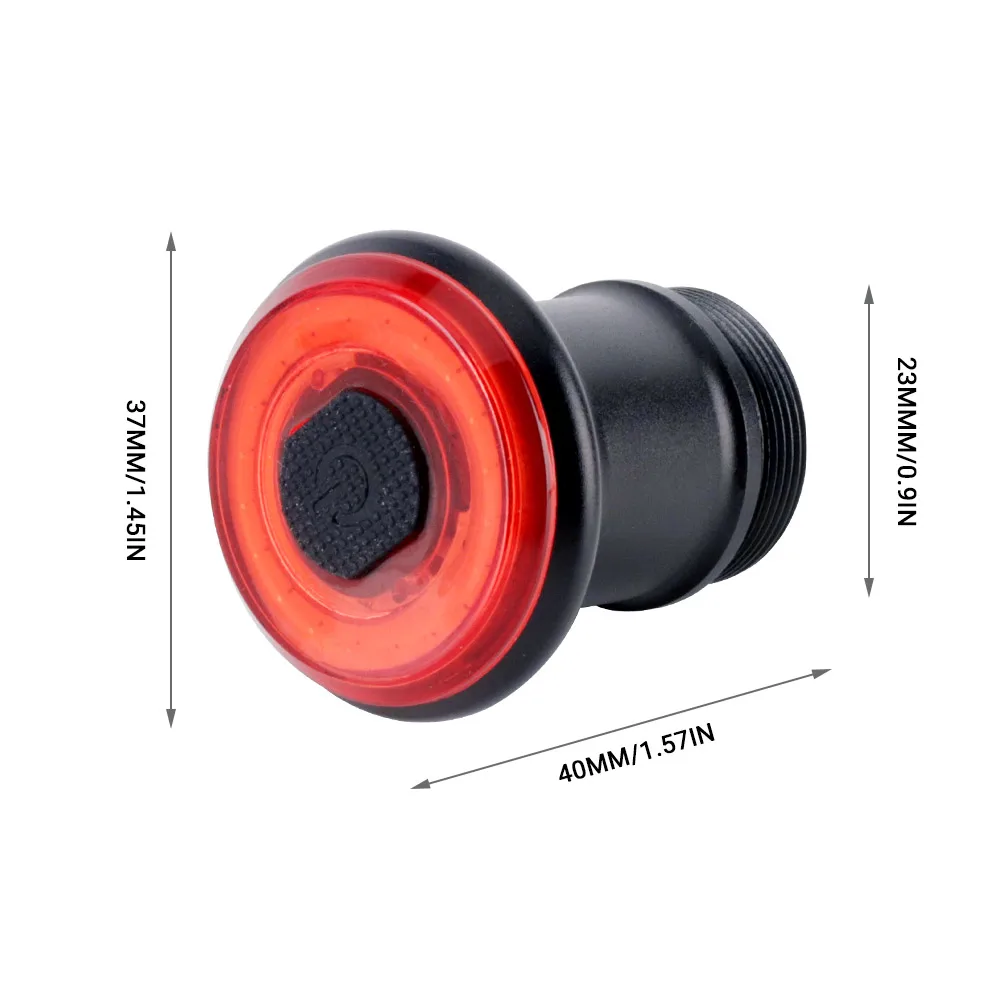 

BORUiT Smart Bicycle Tail Rear Light Auto Start Stop Brake Sensing Waterproof USB Charge Cycling Tail Taillight Bike LED Lights