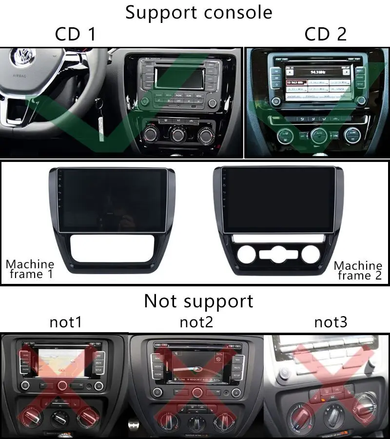10," ips экран для VW jetta 2011- PX6 Android 9,0 Автомобильный gps радио плеер 4+ 64 ГБ DSP wifi авто стерео мультимедийная Главная панель