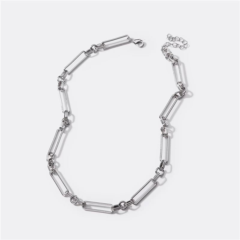 

Joolim High End Handmade Link Chain Necklace Zinc Alloy Statement Necklace