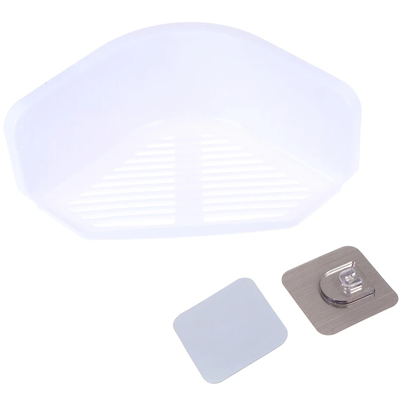 Угловая душевая Полка на присоске 3 цвета|Полки для ванной| |