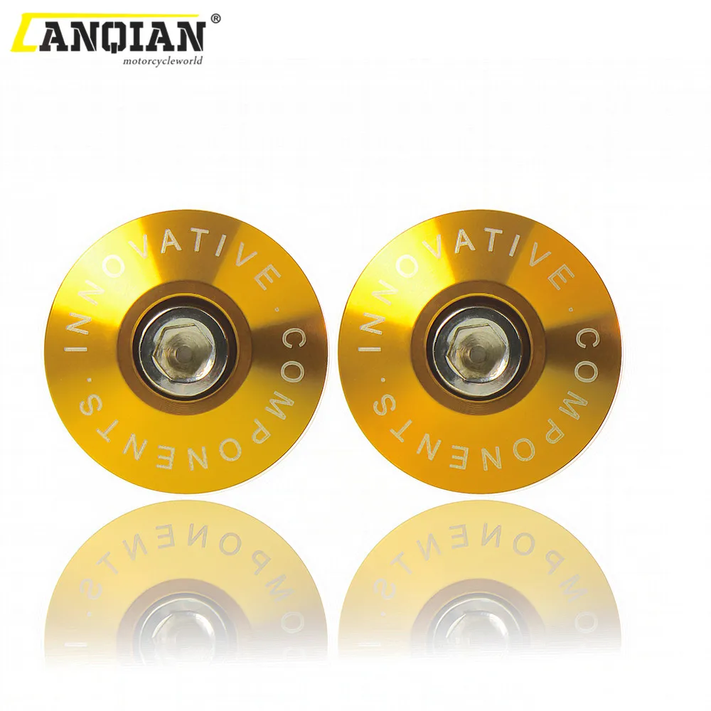 Руль мотоцикла колпачок ручка бар концы стопор против скольжения ручки для suzuki