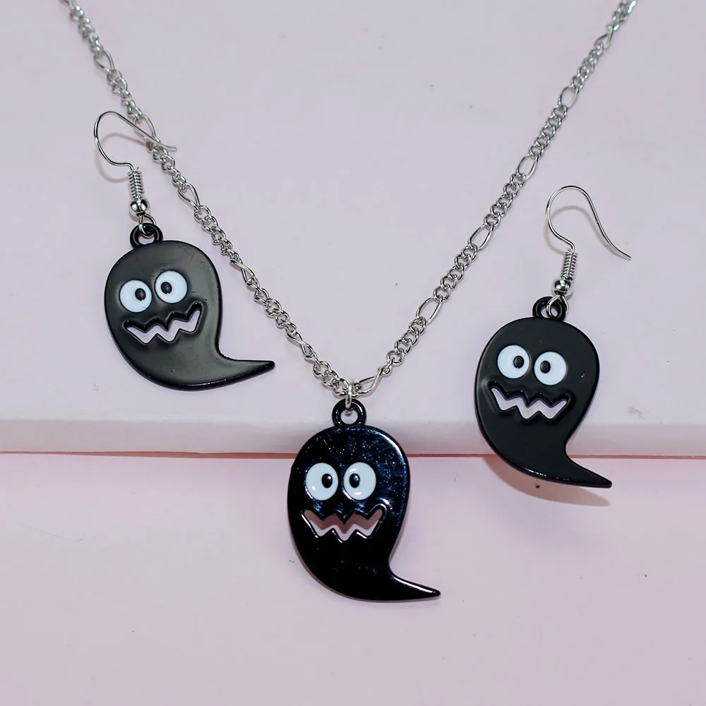 Европейские и американские модные популярные аксессуары Хэллоуин черный