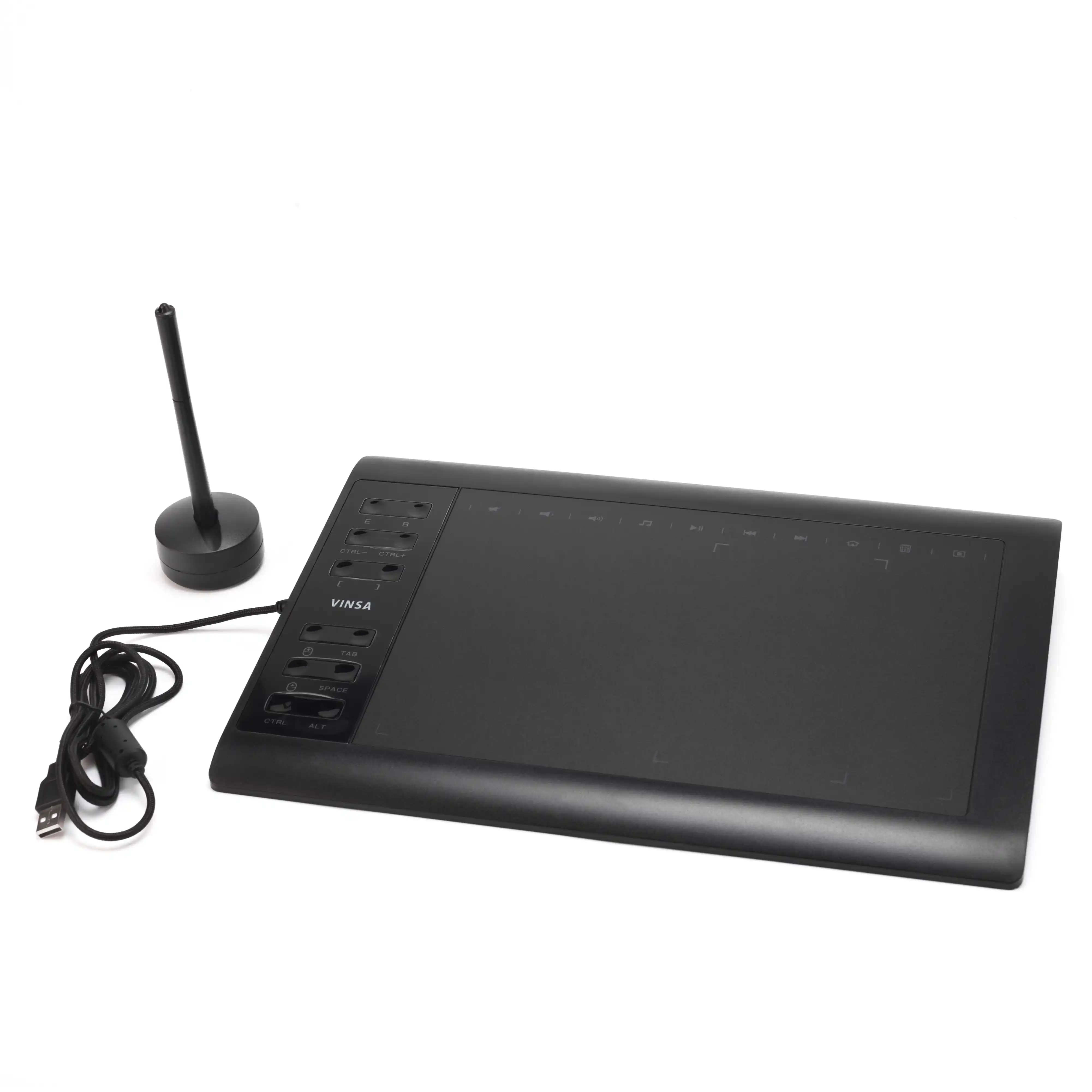 Профессиональный графический планшет для рисования VIN1060Plus 12 Экспресс-клавиш с