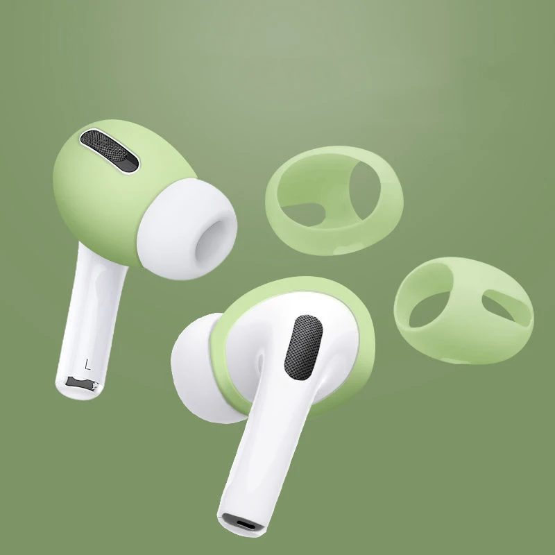 Силиконовый чехол для Apple airpods Pro 1 2 насадки наушников беспроводных