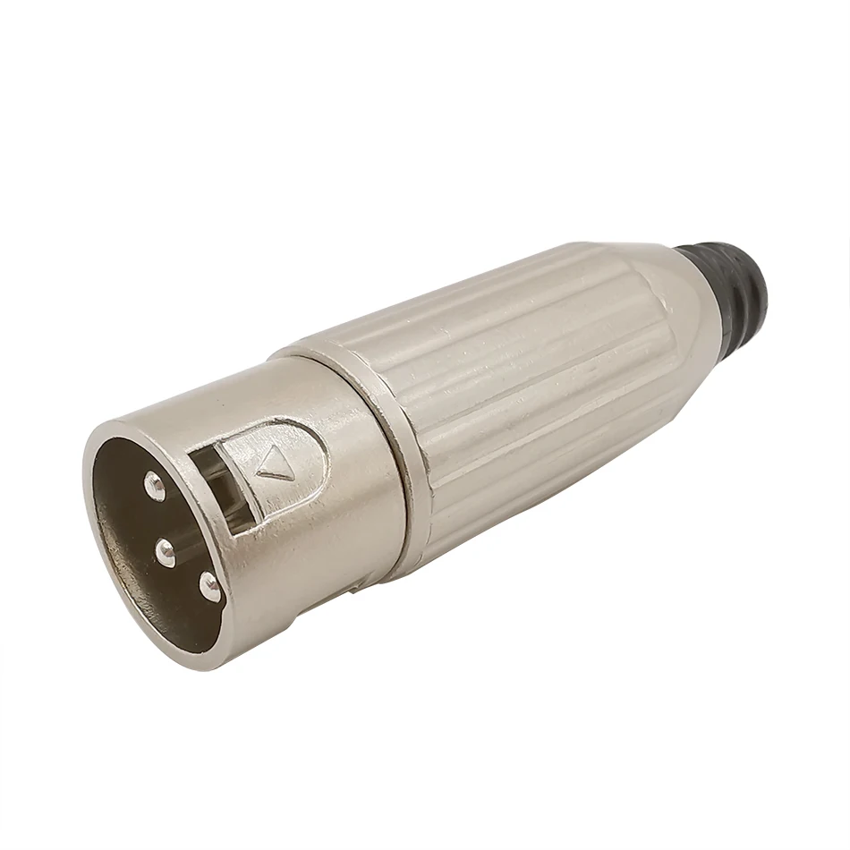 2 шт. XLR 3 Pin core мужской и женский разъем металлический разъём микрофонный кабель