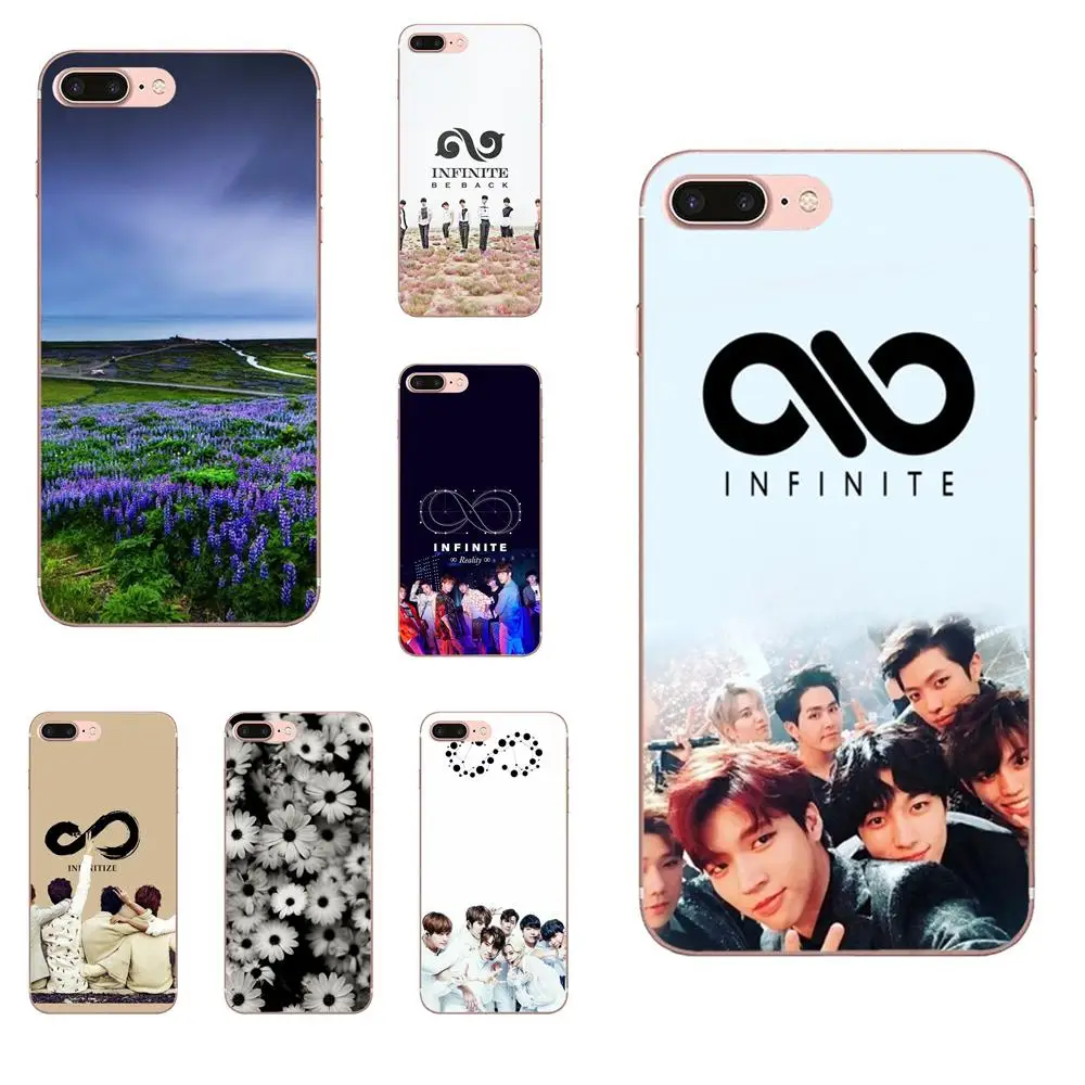 Корея бесконечное Kpop мальчиков TPU чехол Capa Обложка для htc 530 626 628 630 816 820 один A9 M7 M8 M9