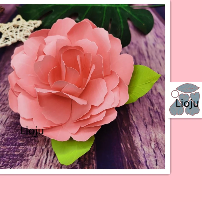 Штампы с пионами и цветами металлические штампы для резки скрапбукинга своими