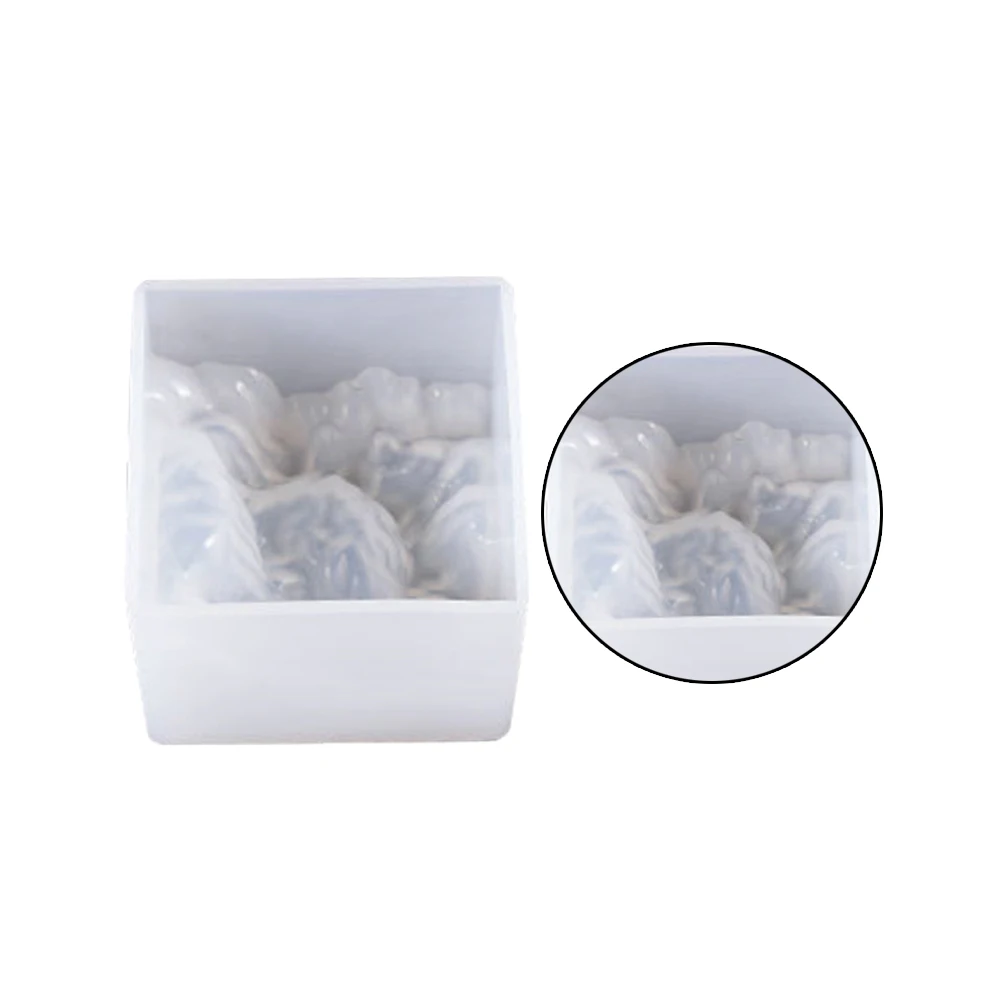 1 шт. Новые DIY Кристалл эпоксидной формы для украшений сломанной декорции с видом