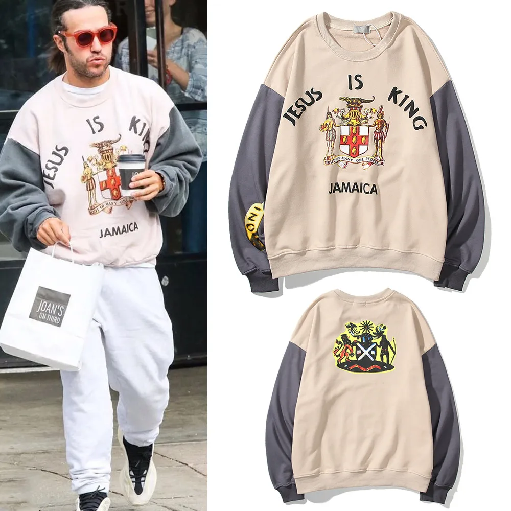 

Мужской пуловер в стиле хип-хоп, с принтом