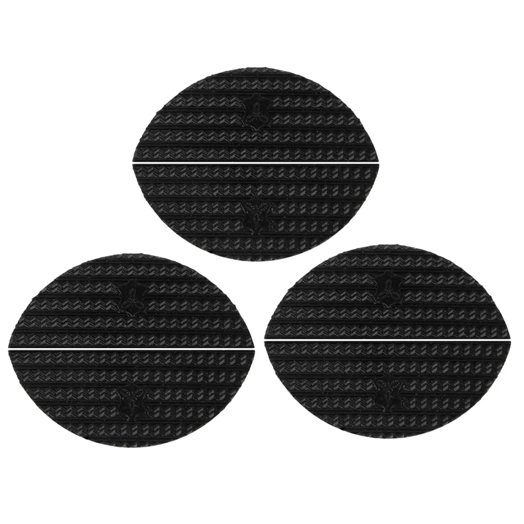 3 пары Противоскользящих резиновых клеевых насадок на подошве обуви каблук DIY