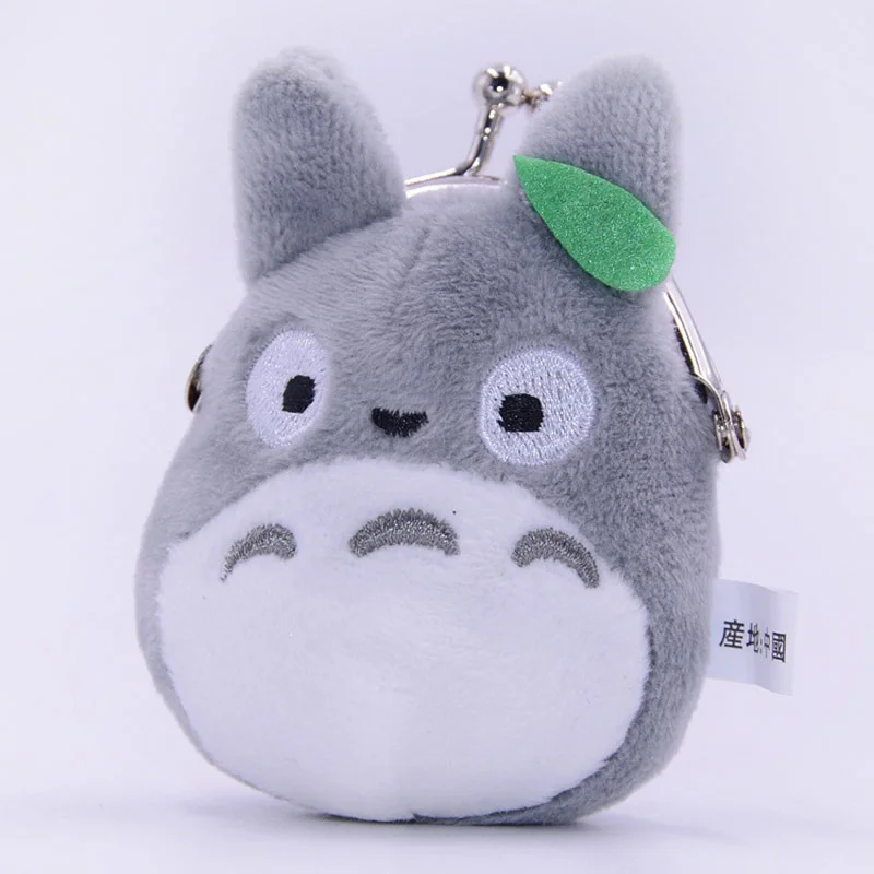 8 см 10 шт./лот аниме Мой сосед Тоторо кошка автобус сумка для монет мягкий кошелек