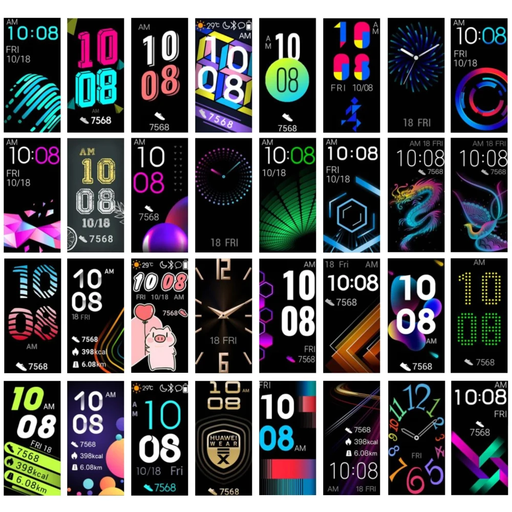 Умный Браслет huawei Honor Band 5, Оксиметр крови, кислород, волшебный цвет, сенсорный экран, для плавания, для обнаружения сердечного ритма, сна, сна