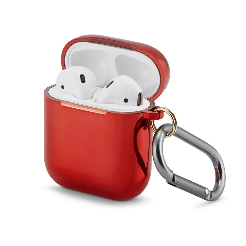 

Electroplated Mirror Earphone Case For AirPods Pro 2 1 Case Cute Hard Luxury Bling Protective Cover for AirPod Air Pods 2 3 Case