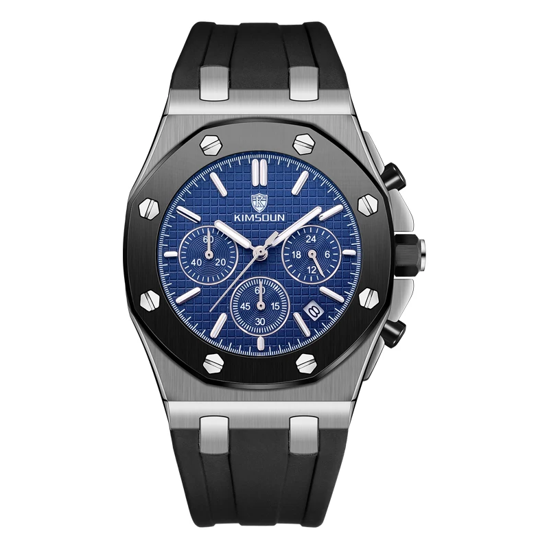 Tourbillon, автоматические часы для мужчин, топ класса люкс, бренд KIMSDUN,, механические часы, часы со скелетом, светящиеся, мужские спортивные часы - Цвет: 12