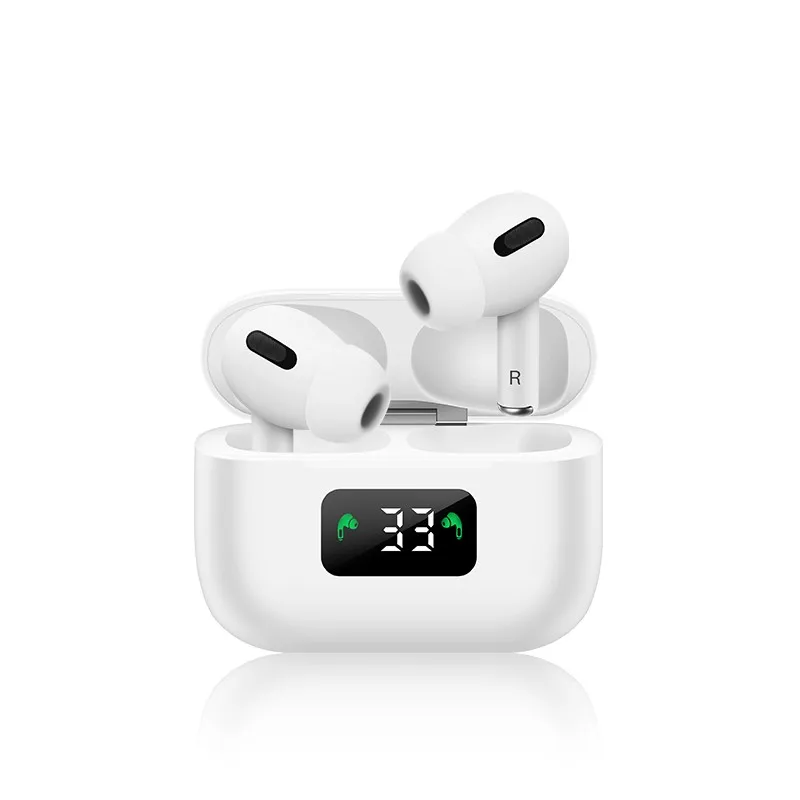 Новые оригинальные беспроводные наушники AirPro 3 TWS Bluetooth светодиодная гарнитура с