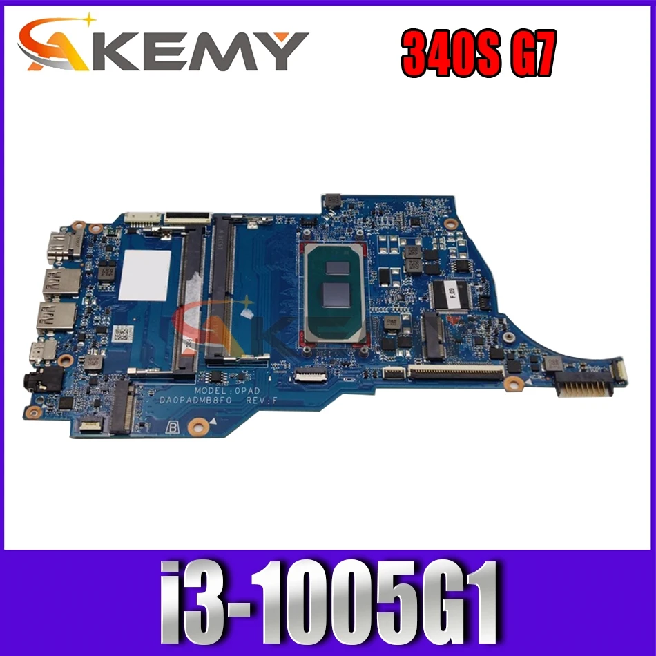 

For HP ENVY 13 LOCKED 340S G7 Laptop Motherboard DA0PADMB8F0 100% tested working W/ SRGKF i3-1005G1