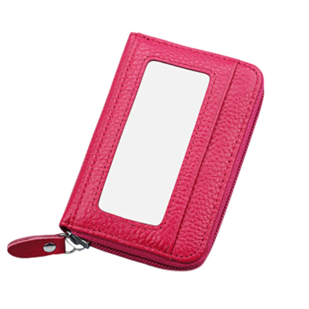 

OCARDIAN credit card holder Leather Multi-function Bag Unisex Credit Card Bank Cards Package Multi-Card 12 Card Position G0923#3