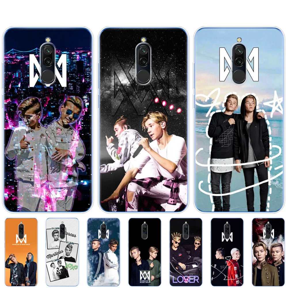 Силиконовый чехол для redmi 8a 8, чехол для redmi note 8 9 PRO 8T 9S, чехол для xiaomi NOTE 10 PRO 9 lite POCO F2 Pro, чехол Маркус и Мартинус