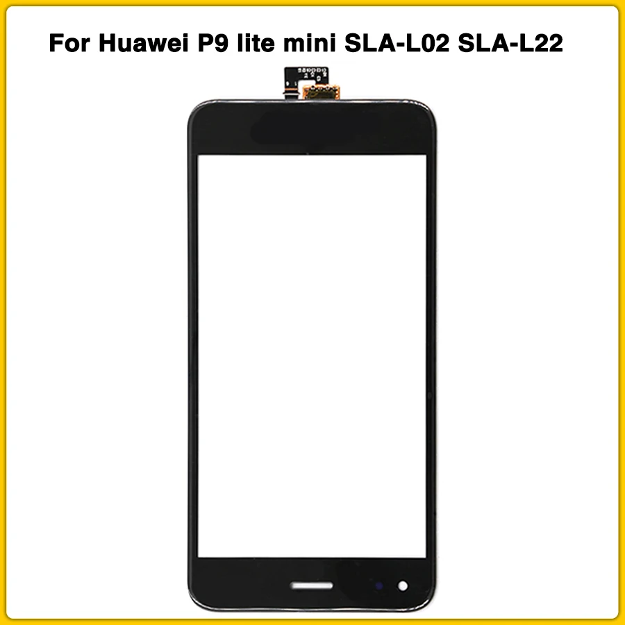 Тачскриновый планшетный компьютер от Экран для huawei P9 lite mini SLA-L02 SLA-L22 SLA-TL00 Сенсорный экран Панель планшета Сенсор защита фронтального ЖК-Стекло объектив