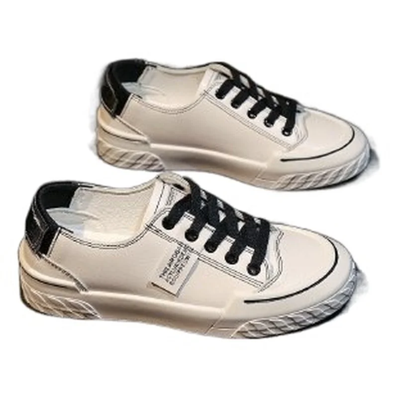 

2021 Fashion Shoes Women's Vulcanize Shoes Spring New Casual Classic Solid Color Shoes Women Casual White Shoes Sneakers Lace-up