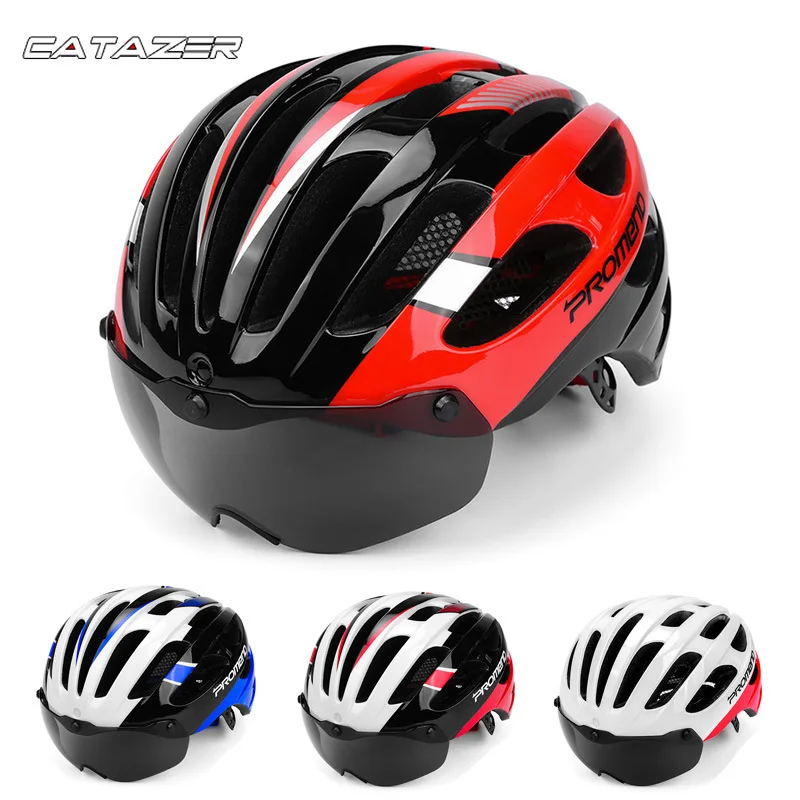 Защитный шлем для горного велосипеда интегрированный Магнитный вентилируемый