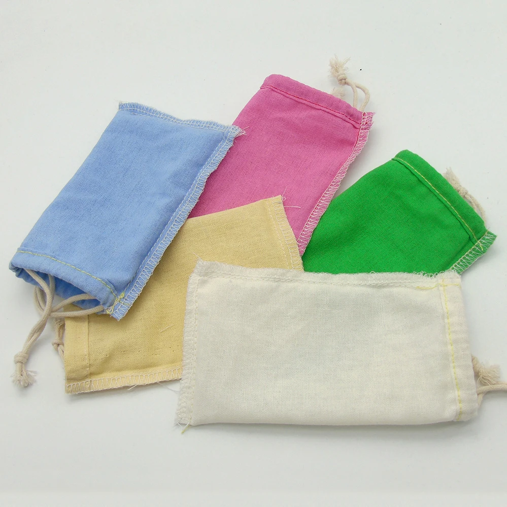 50 шт. хлопковая льняная подарочная сумочка льняные сумки на шнурке для упаковки