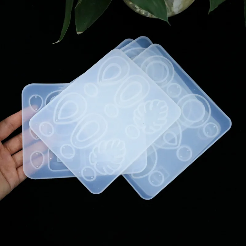 Форма силиконовая для изготовления больших кулонов шикарная изготовление