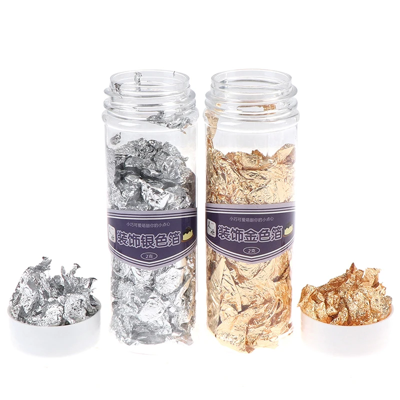 

Shiny Gold Leaf Flake Luxury Resin Art Decoration Handicrafts Gilding Decoration Jewelry Making Supplies