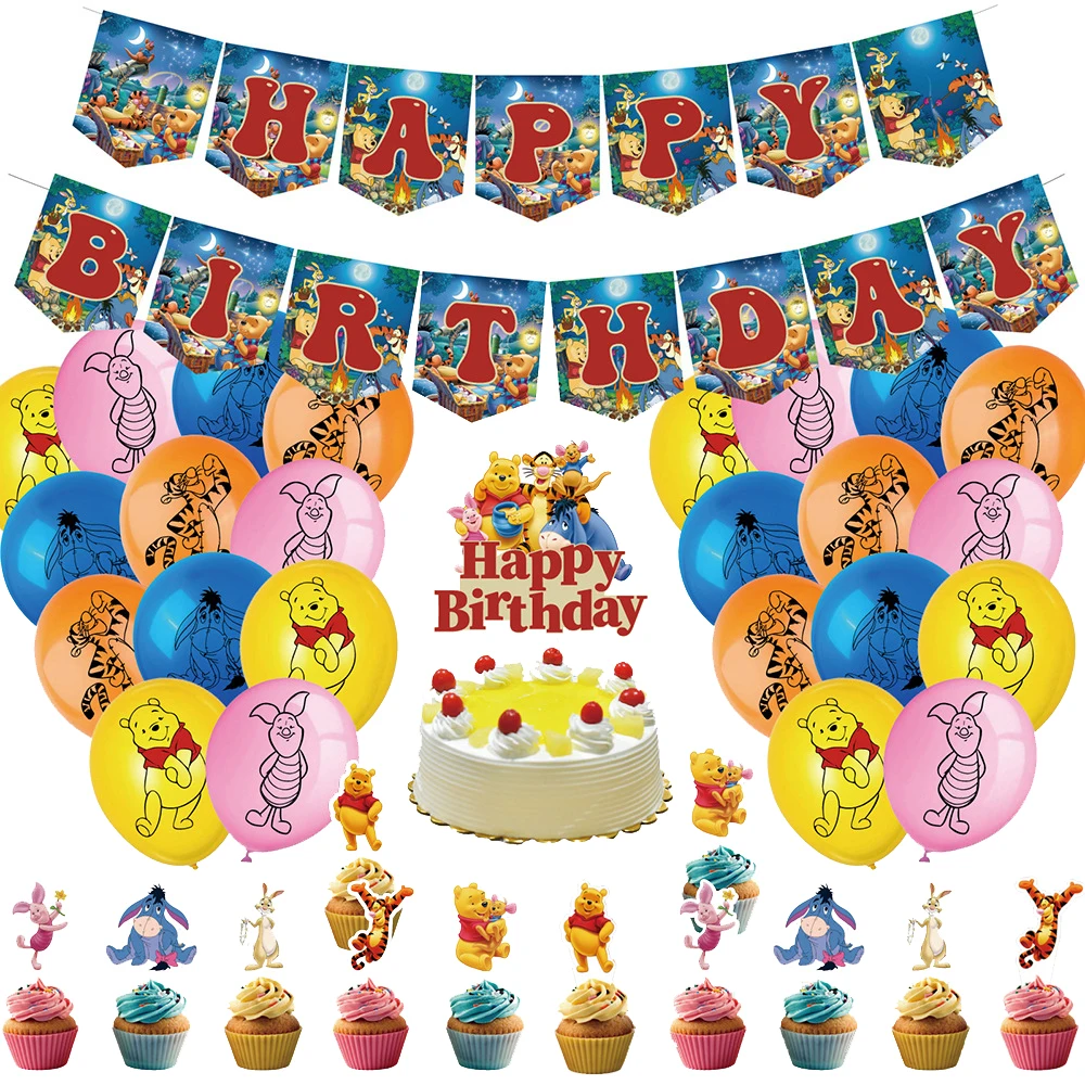 

Воздушный шар «Винни-Пух», 1 комплект