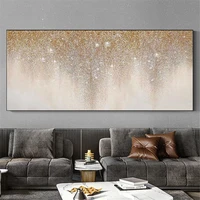 light luxury home decoration painting hand painted oil painting abstract starry starry shining canvas painting porch wall art