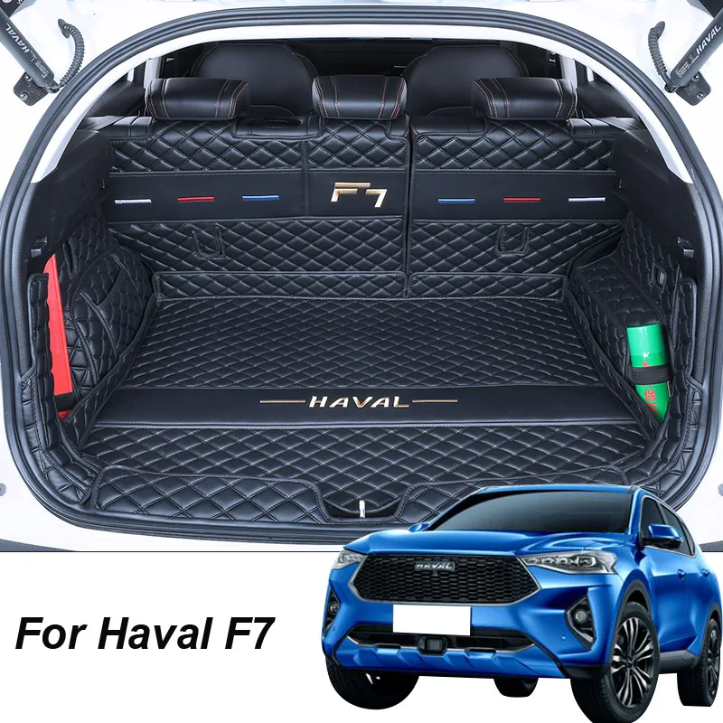 

Car Trunk Mats For Haval F7 2020 Anti-Dirty Protector Tray Cargo Liner Accessories Styling
