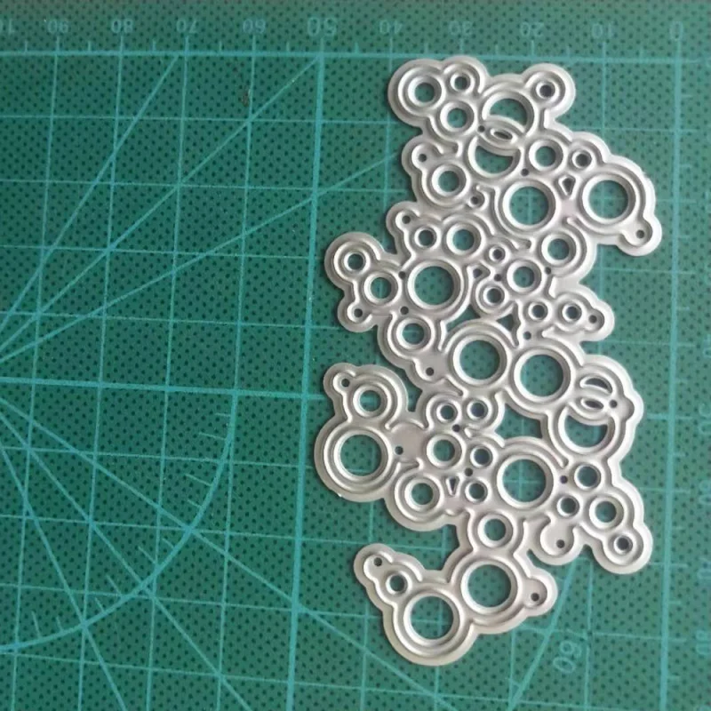 Круглый трафарет для рукоделия металлические Вырубные штампы резак бумаги