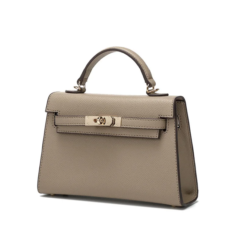 

Summer European and American Style Women's Luxury Small Handbag 2021 New Fashion Simple Retro Flap Leather Crossbody Bags