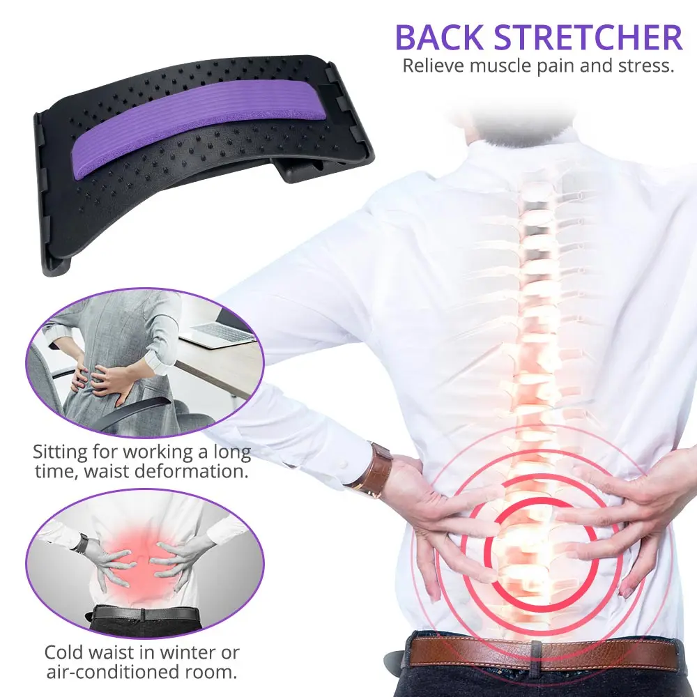 Набор для вытягивания спины Эспандер груди и поясницы массажер пилатеса