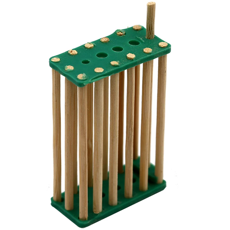 

50Pcs Bee Nest Bamboo Queen Bee Isolation Transport Cage Prisoners Beekeeping Tools for Apiculture Beekeeper Hive Equipments
