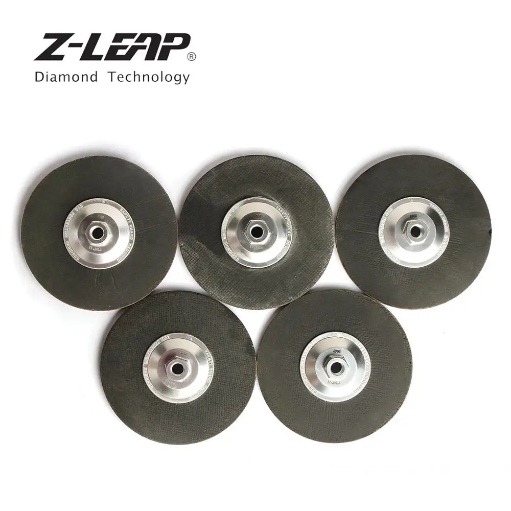 Z-LEAP 1 шт. 180 мм Алмазное шлифовальное колесо с фланцем 5-8-11 M14 сухое чашки