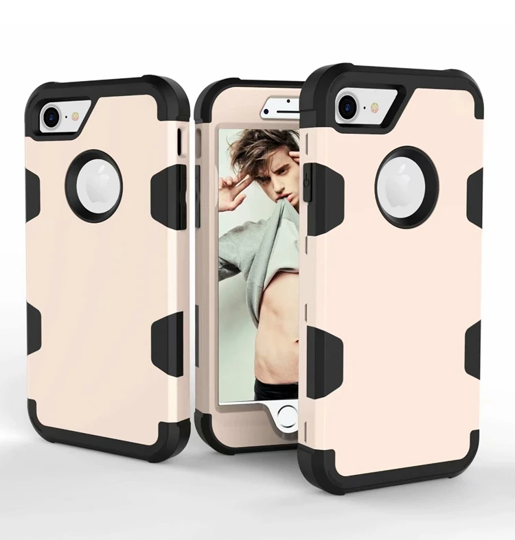 Для Apple iPhone 7 4," гибридный противоударный защитный резиновый силиконовый чехол-накладка для iPhone7