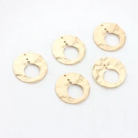 23mm 6pcslot zinc alloy round circle charms hollow round circle shape charms connector for necklace earring accessories