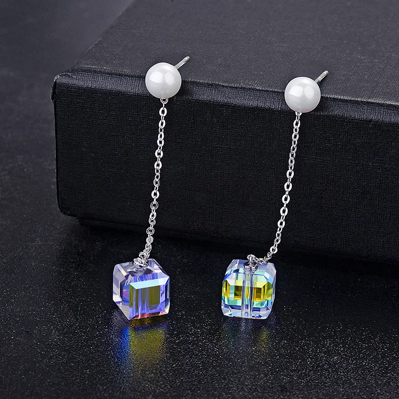 2019 распродажа модные ювелирные изделия новые серьги с кристаллами из Swarovski