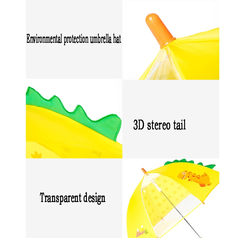 Детский зонт с мультипликационным рисунком 3D маленький зонтик для моделирования