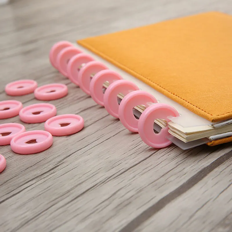 50 шт./компл. 35 мм многоцветные грибные отверстия свободные листки дисковые