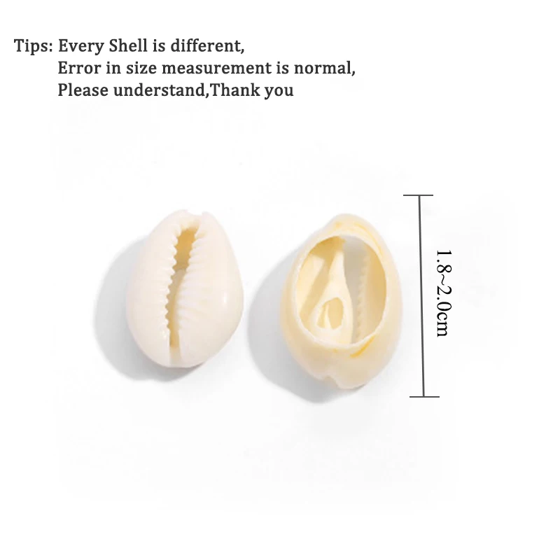 

20 30 40 50Pcs DIY Seashell Cowrie Conch Beads Beach Jewelry Accessories for Women Sea Shells Earrings Bracelet Necklace Making