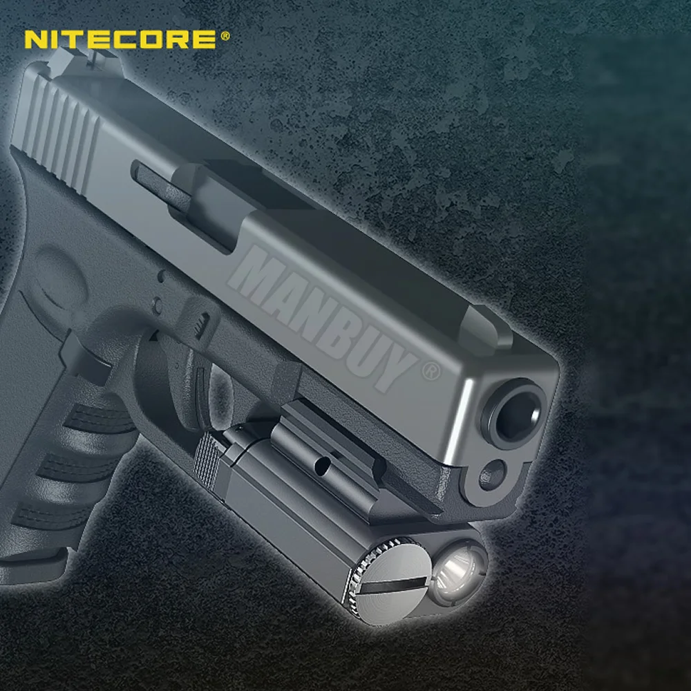 2020 Nitecore NPL20 ламсветильник оружия Cree XP-G3 S3 светодиодный 460LMs CR123A тактический