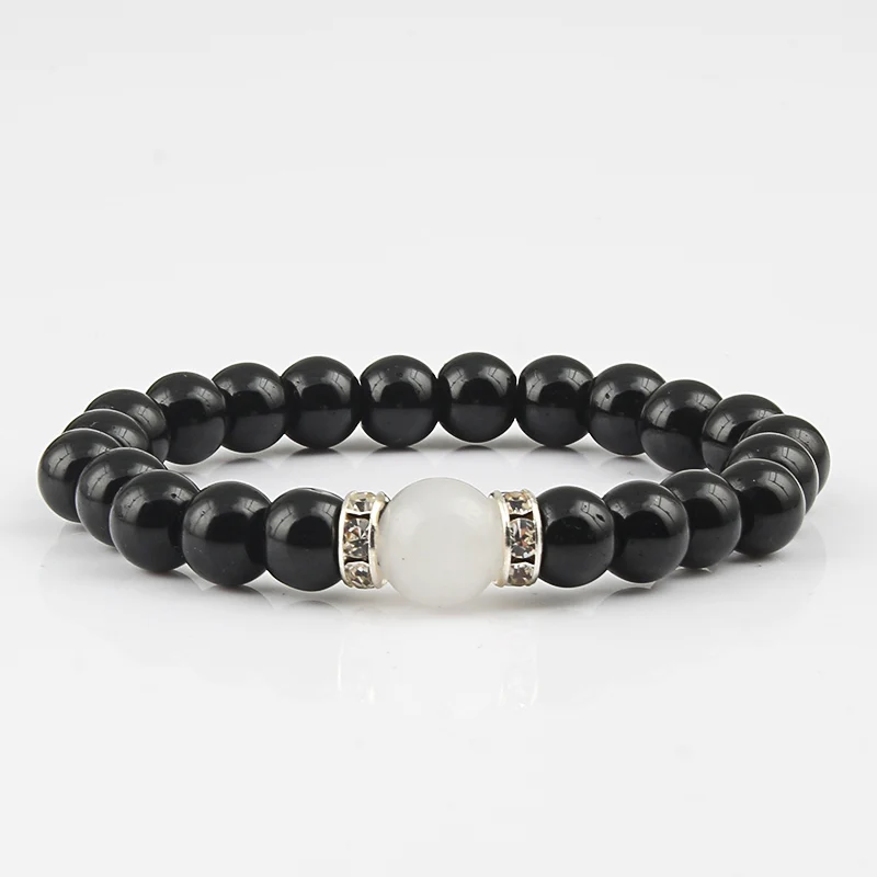 Модные Разноцветные Бусины из бирюзы браслеты ниток для женщин и мужчин бусины