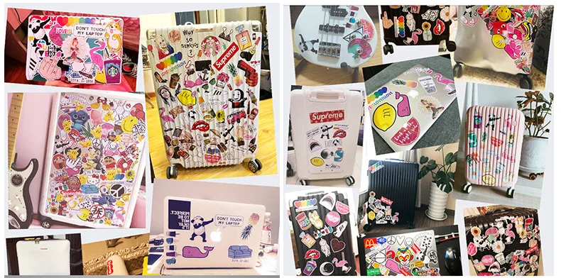 

50Pcs AnimeYURI!!! on ICE Victor Creative Sticker Cartoon DIY Waterproof Guitar Skateboard Luggage Phone Decal Decor Toy Cosplay