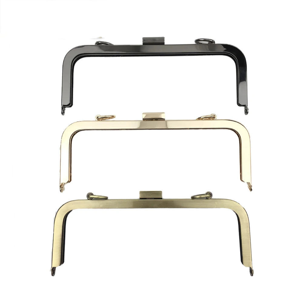 Женская металлическая застежка для сумок сделай сам 21x8 см винтовая рама кошелька