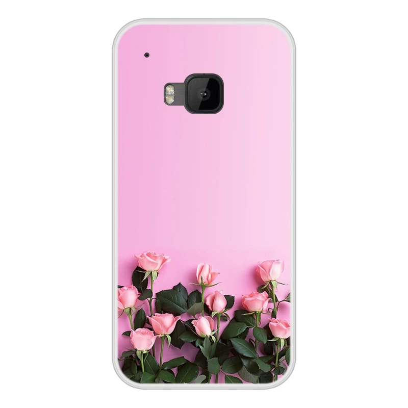 Чехол для телефона для htc One M9, мягкий силиконовый чехол из ТПУ с шикарным рисунком, чехол для htc One M9