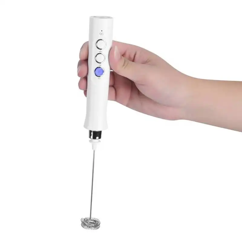 Портативный Электрический взбиватель для яиц с USB венчик из нержавеющей стали