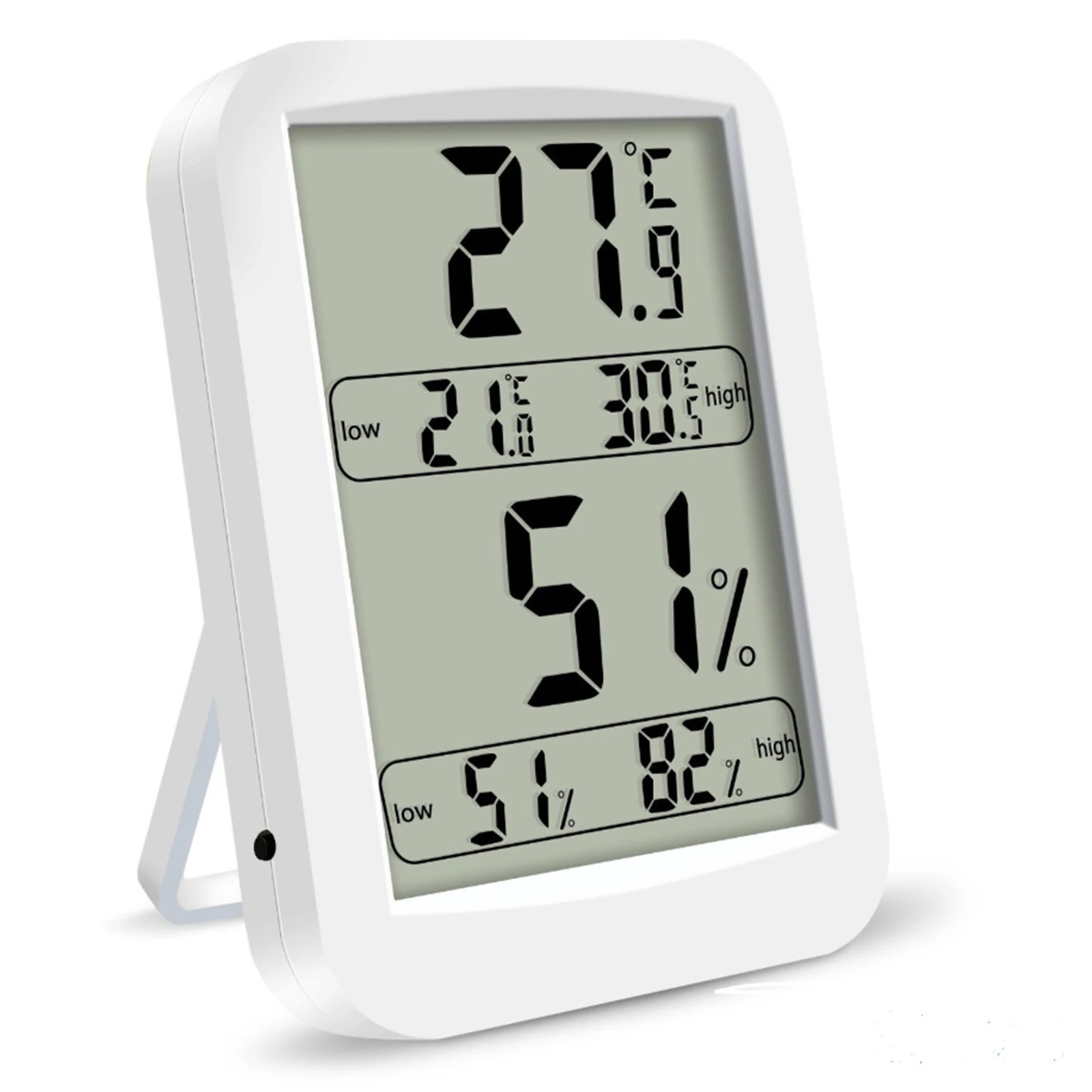 

Комнатный термометр-гигрометр, цифровой измеритель влажности, максимальный и минимальный измеритель температуры для дома и офиса